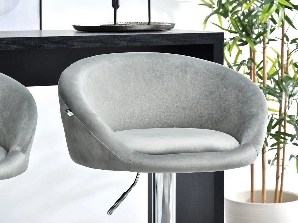 Scaun Hanzel (gri + crom). 1110542