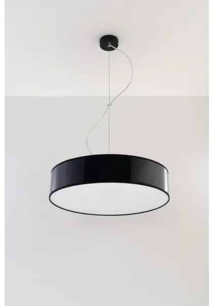 Lustră pe cablu ARENA 45 3xE27/60W/230V negru