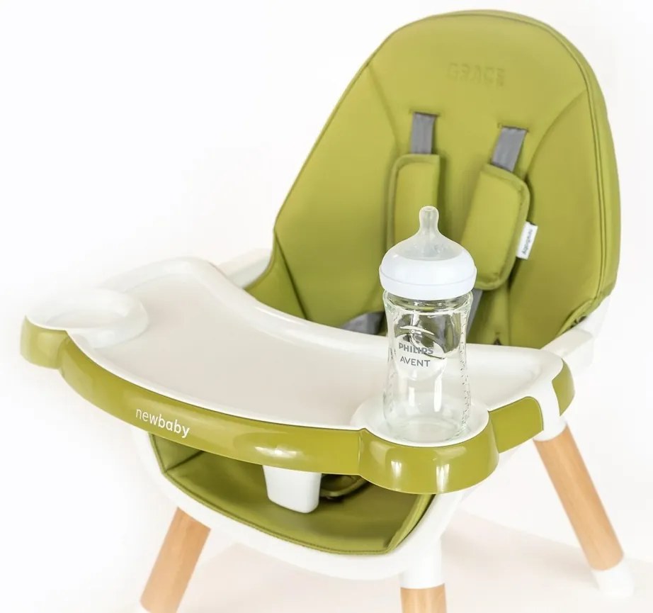 New Baby Scaun Grace 3in1 verde, 61 x 1 01 x 61 cm