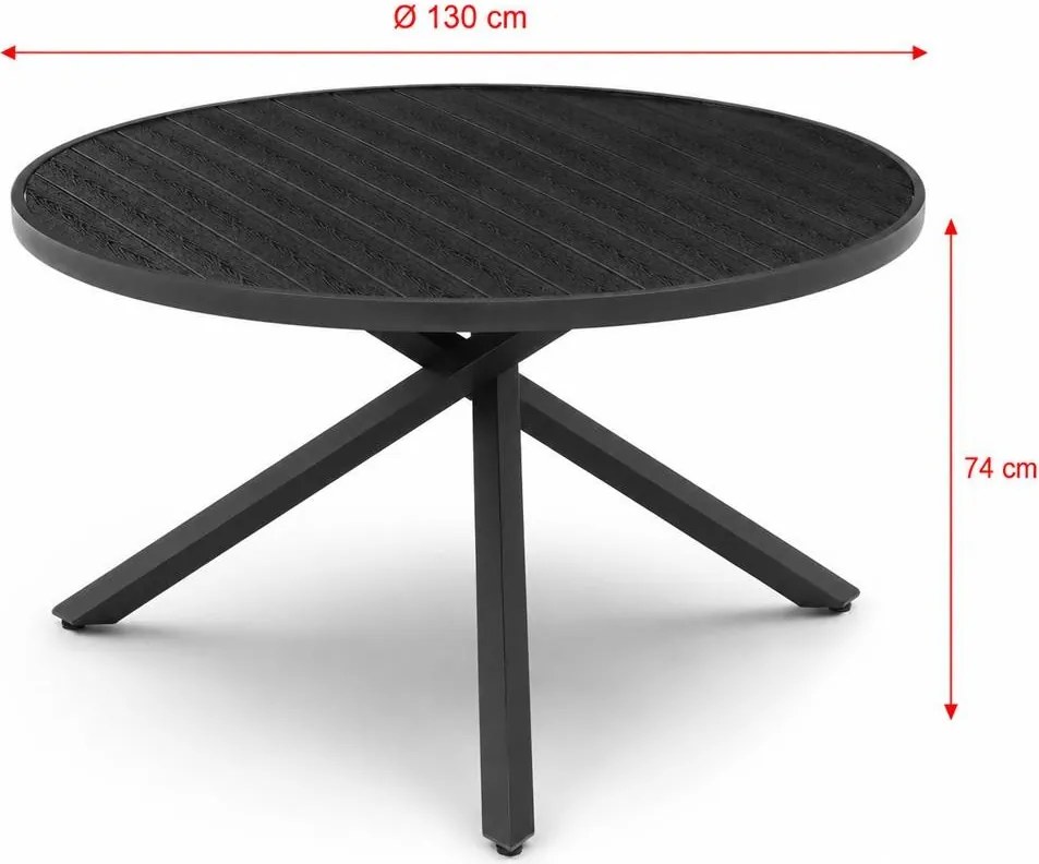 Set mobilier de grădină SIGRID + 6x PARIS