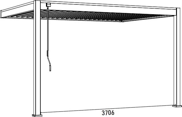 Pergolă bioclimatică Intro Plus – Rojaplast