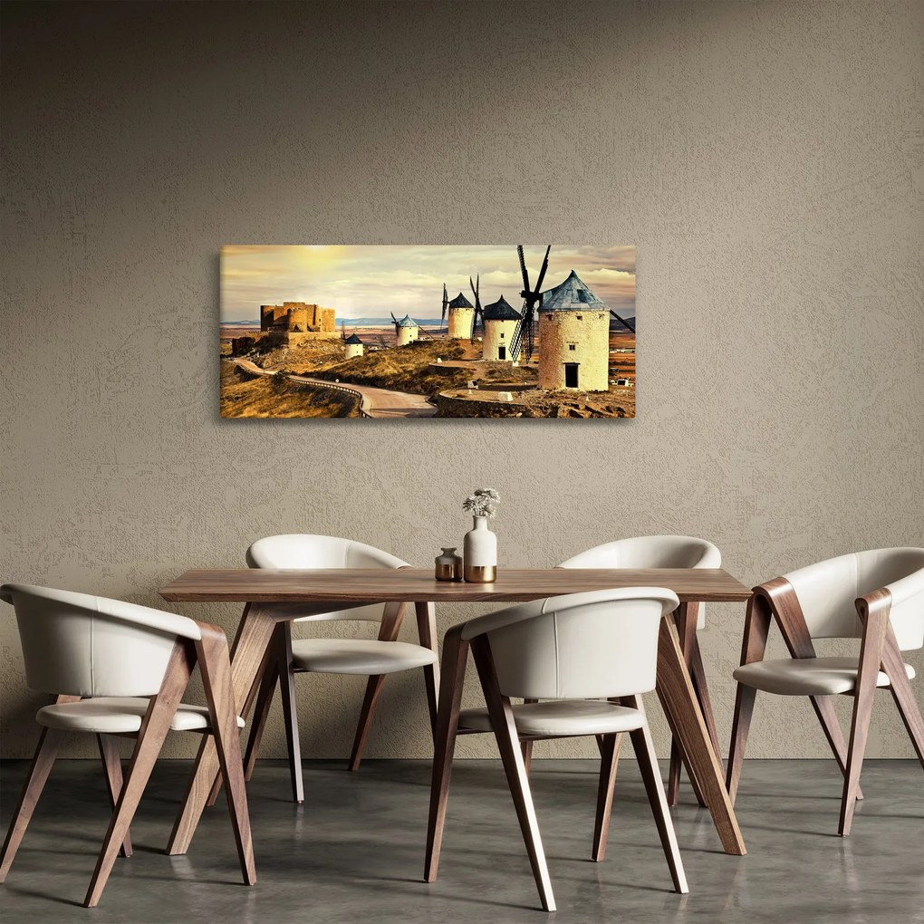 Tablou - Morile de vânt (120x50 cm)