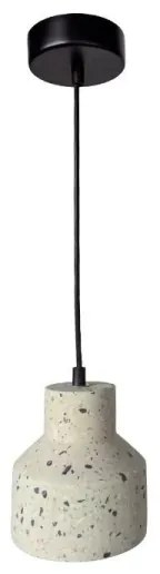 Lustră pe cablu TERRAZZO 1xE27/60W/230V d. 12 cm crem