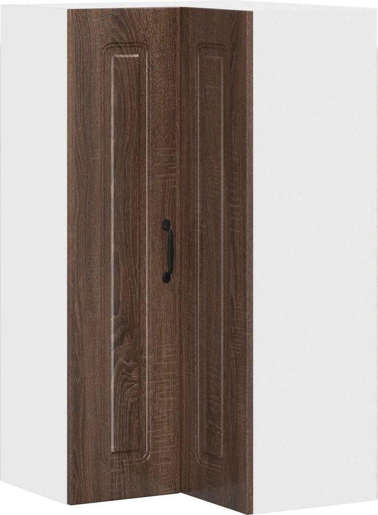 vidaXL Dulap de bucătărie Kalmar Stejar închis 57 x 57 x 100 cm