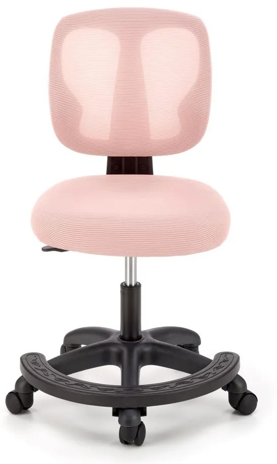 Scaun de birou copii Nani roz H95 cm
