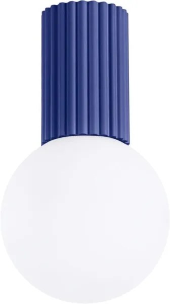 Plafonieră pentru baie Sollux SL.1738 HALO 1xG9/8W/230V IP44 albastru