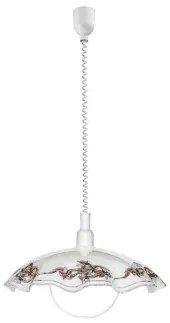 Pendul modern 1 bec E27  VETRO E27 3041 Eglo
