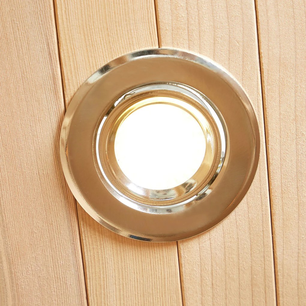 Infračervená sauna/tepelná kabína Nyborg S120K s keramikou, panelovým radiátorom a drevom Hemlock