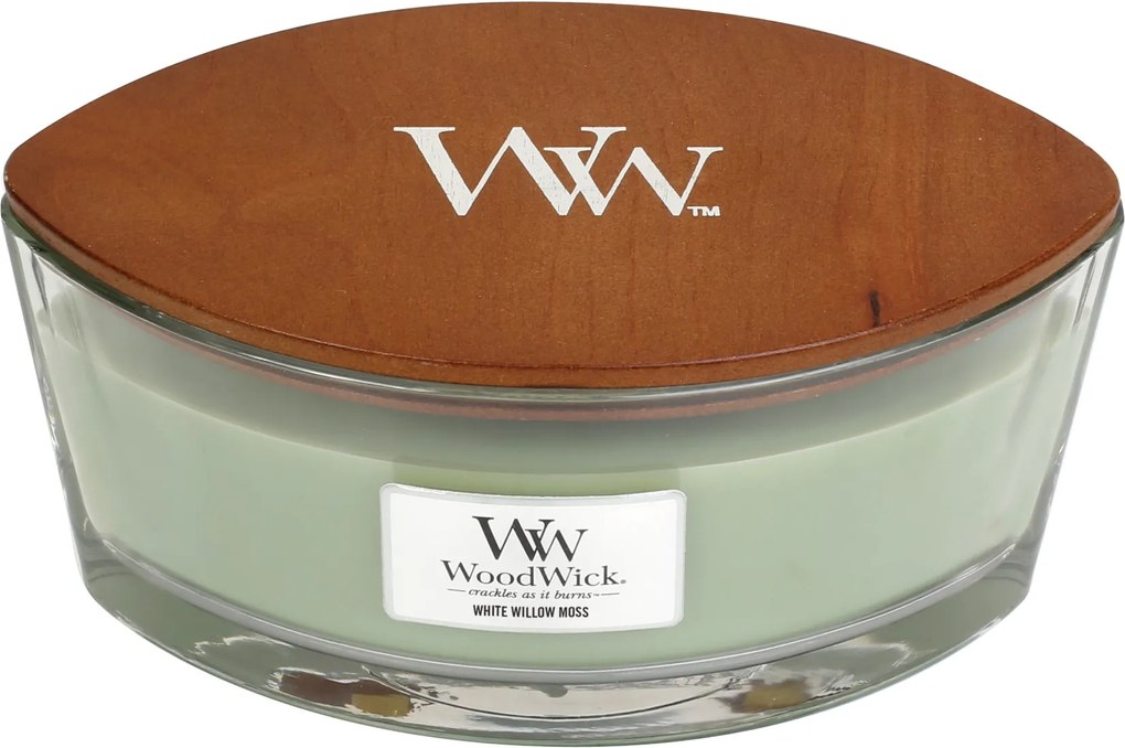 WoodWick lumanare parfumata White Willow Moss nava