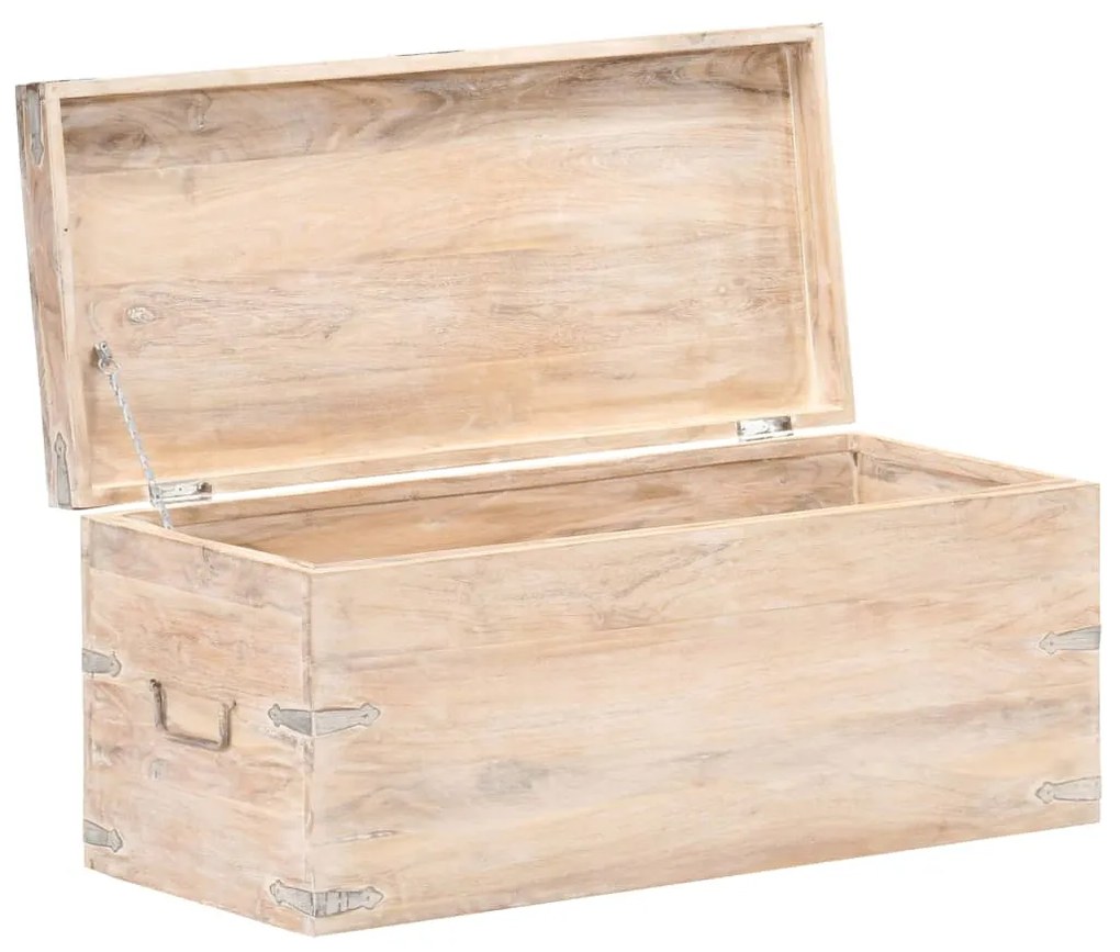 289642 vidaXL Cufăr, 90 x 40 x 40 cm, lemn masiv de acacia