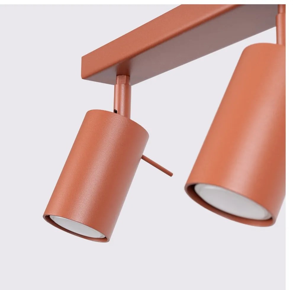 Spot cărămiziu 6x81 cm Etna – Sollux