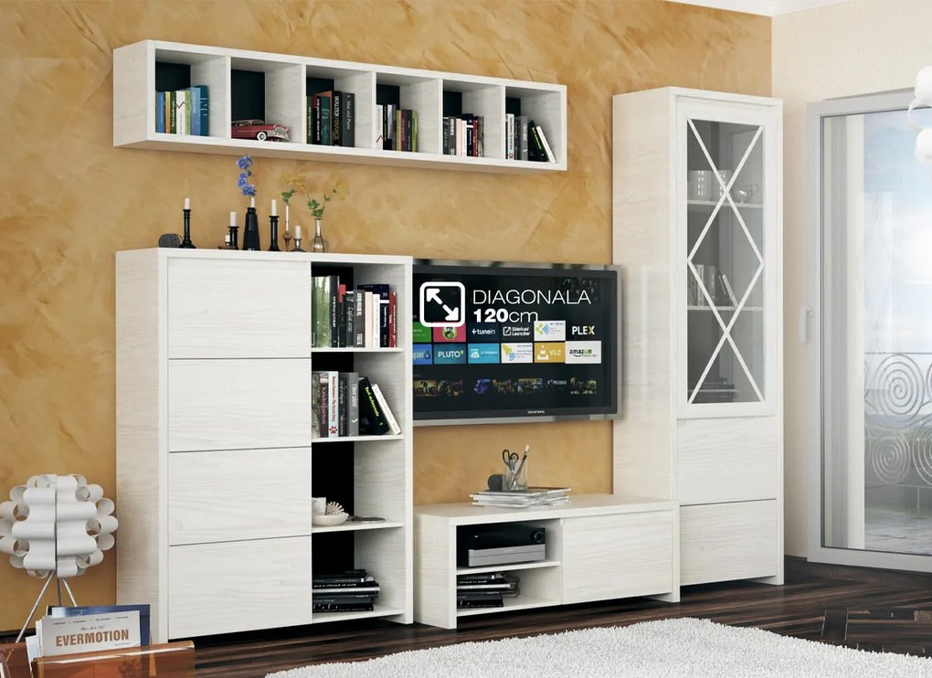 Vitrina 1 usa - Living Qubix