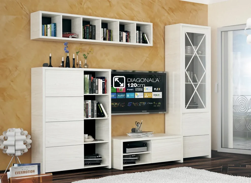 Vitrina 1 usa - Living Qubix