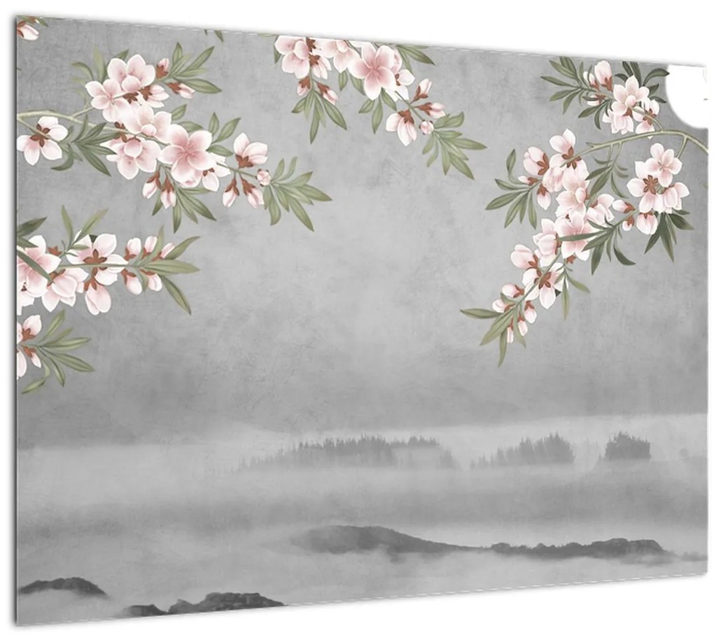 Tablou - Peisaj cu lună (70x50 cm)