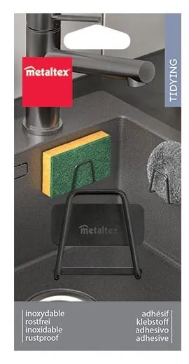 Suport pentru burete autoadeziv din metal – Metaltex