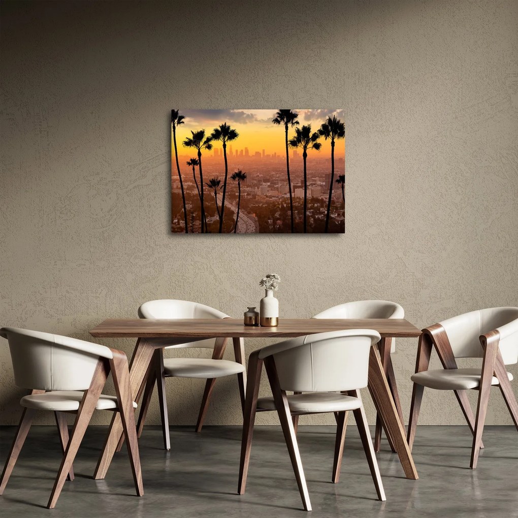 Tablou - Panorama din Los Angeles (70x50 cm)