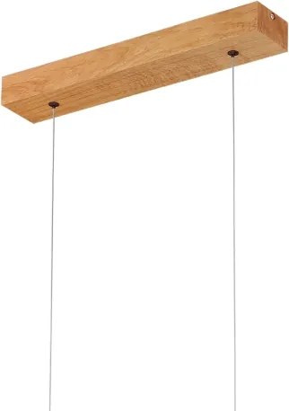 Lampă suspendată LED pe cablu VERDE LED/18W/230V 3000K 106 cm stejar