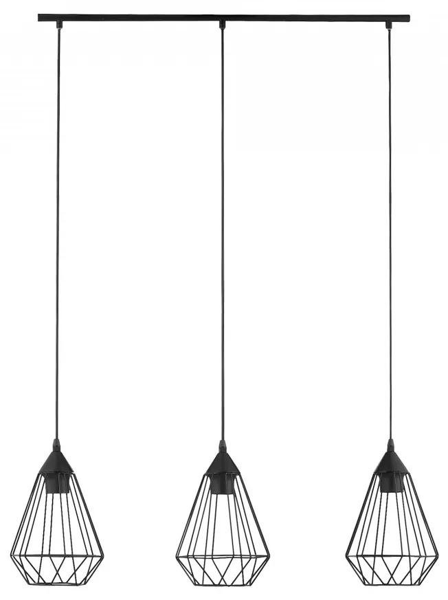 Lustra tip pendul Freya, cu 3 lumini, 110 x 79 cm