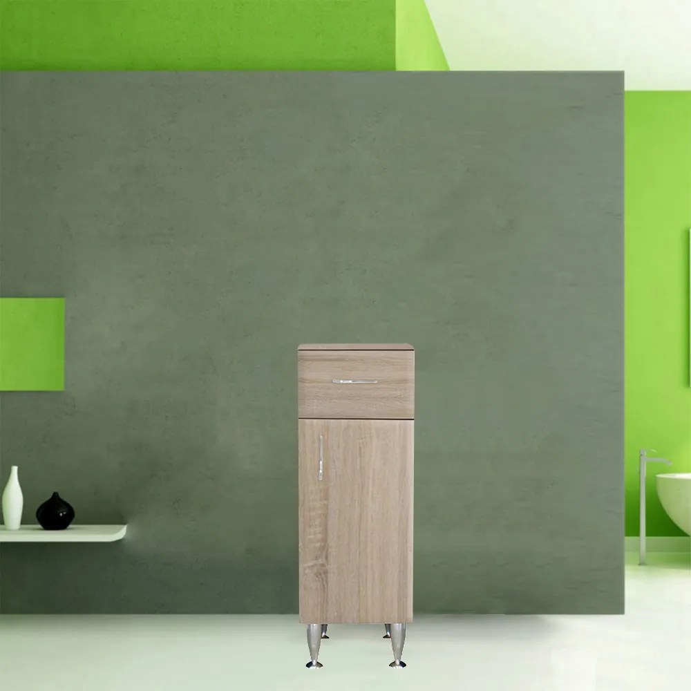 Dulap jos Bianca Plus 30 cu 1 ușă, 1 sertar, culoare stejar sonoma, dreapta