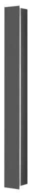 Brilagi - LINEAR Aplică LED de perete pentru exterior, 12W, 230V, 4000K, IP65, antracit