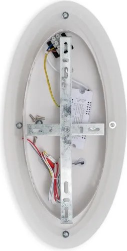 Brilagi - Plafonieră LED dimabilă MODERN, 45W, 230V, 3000-6000K, cu telecomandă