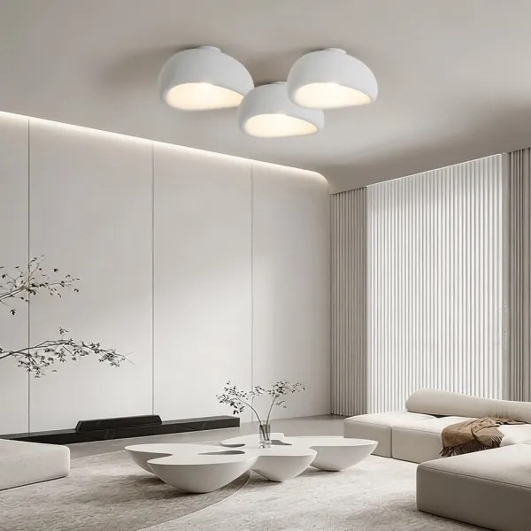 BRILAGI - Plafonieră WABI SABI 1xE27/60W/230V Ø 40 cm albă
