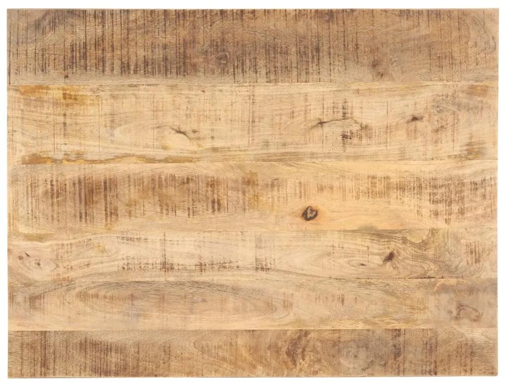 286023 vidaXL Blat de masă, 90x60 cm, lemn masiv mango, 25-27 mm