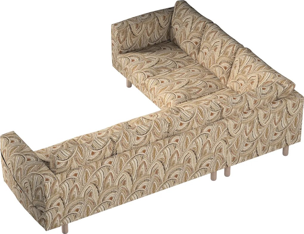 Husă pentru canapea colțar Norsborg cu 5 locuri