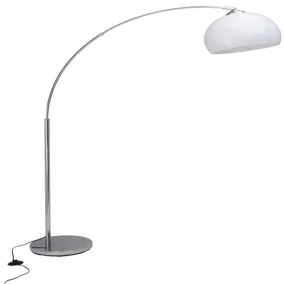 Brilliant - Lampadar VESSA 1xE27/60W/230V crom lucios/alb
