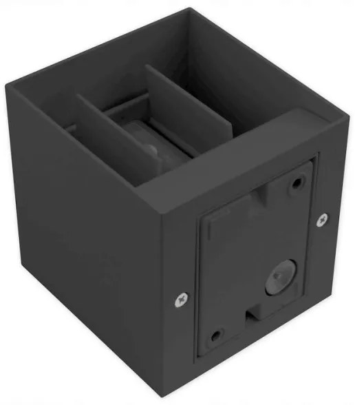 Aplică LED de exterior 2xLED/3W/230V IP54 antracit