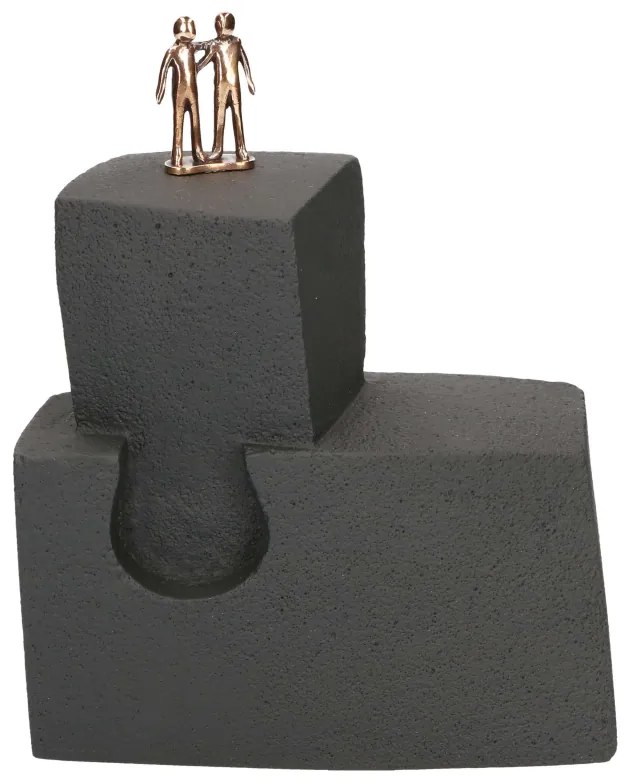 Statueta bronz "Impreuna reusim"