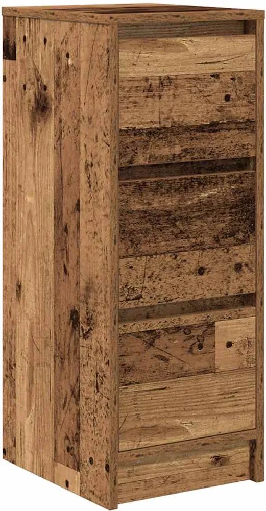 vidaXL Bufetă Lemn vechi 29,5x34x76 cm Lemn prelucrat