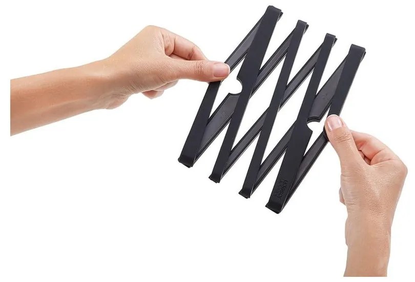 Suport pentru oală fierbinte Joseph Joseph Stretch, negru