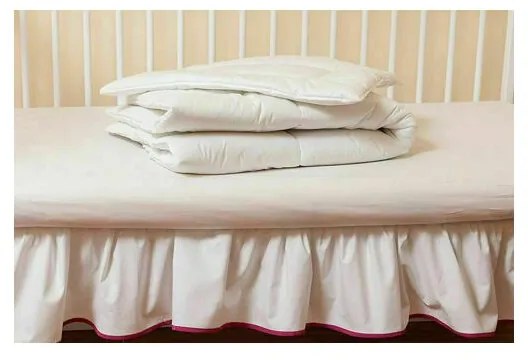 KidsDecor - Set perna si pilota Toamna - iarna din Bumbac, 140x70 cm, Alb