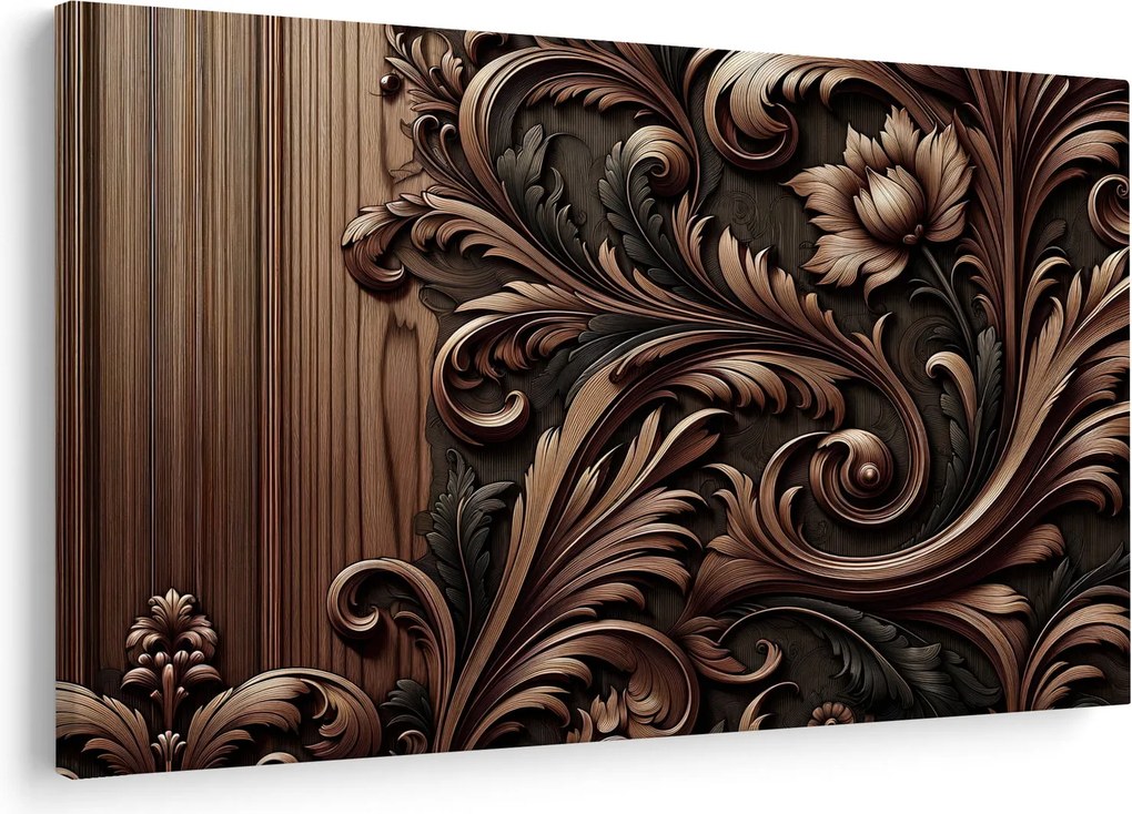 Tablou - Model din lemn (90x60 cm)