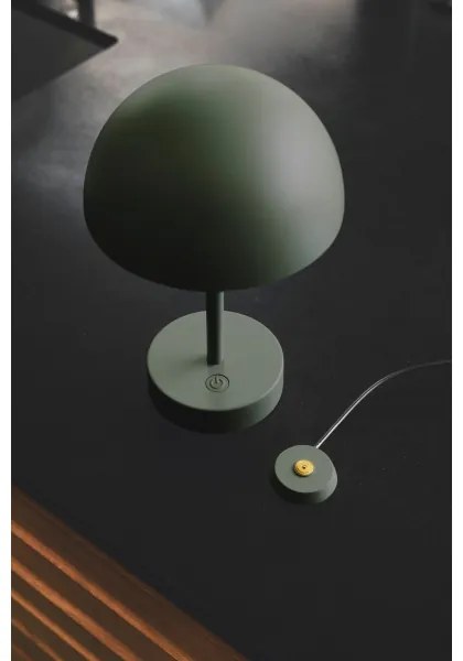 Nordlux - Lampă de birou LED reîncărcabilă reglabilă ELLEN LED/2,8W/3,7V IP44 verde