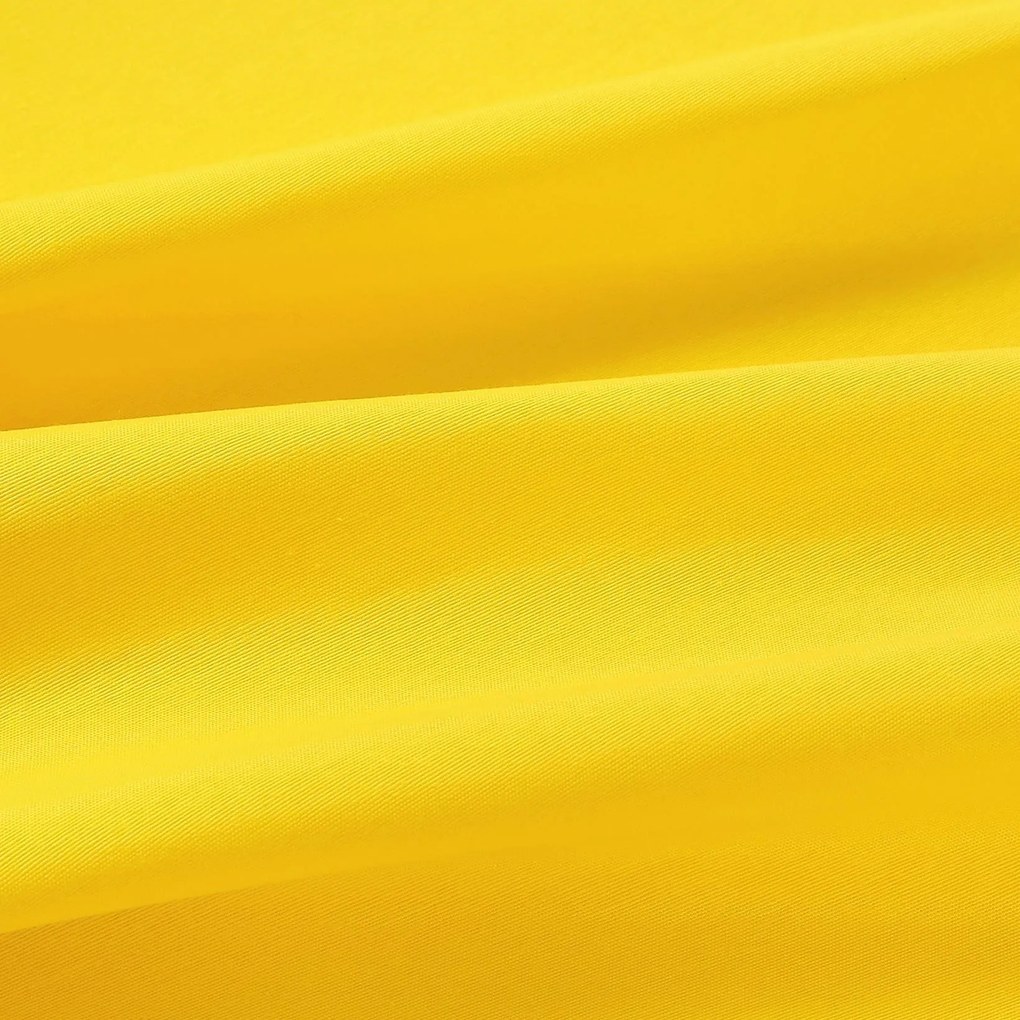Goldea draperie decorativă loneta - galben închis 180x140 cm