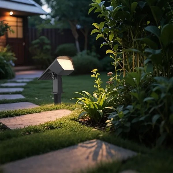 Lampă solară LED 2 în 1 LED/1,3W/3,7V 3000/4000/6400K IP65 1200 mAh