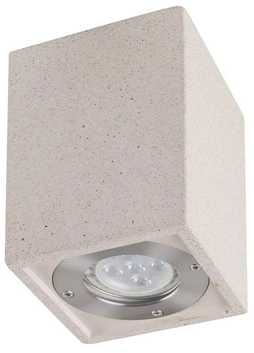 Spot aplicat tavan iluminat exterior IP65 LEVI alb