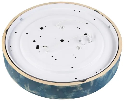 Brilagi - Plafonieră PINO 3xE27/15W/230V pin/albastru Ø 47,5 cm