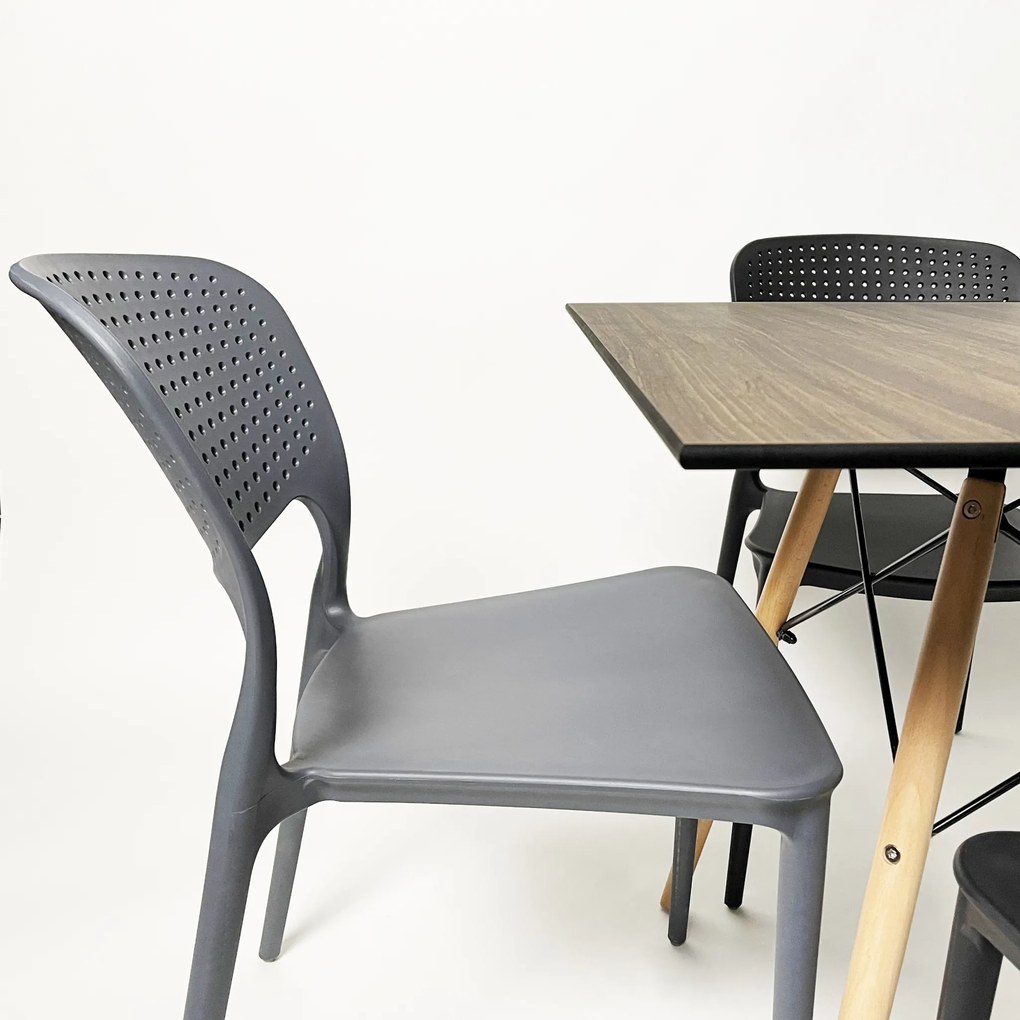 TODO Galben - SCAUN MODERN PENTRU BUCĂTĂRII, GRĂDINI, CAMERE DE CAFEA (FIXE)