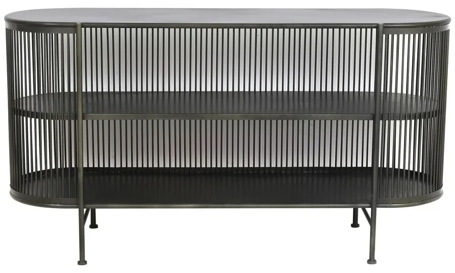 Comodă joasă din metal negru 149x80 cm Yinthe - Light &amp; Living