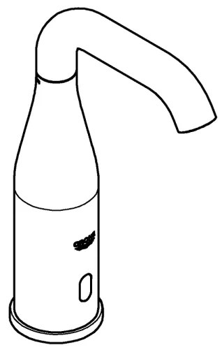 GROHE ESSENCE E 36446000 - baterie electronică cu senzor infraroșu, crom lucios