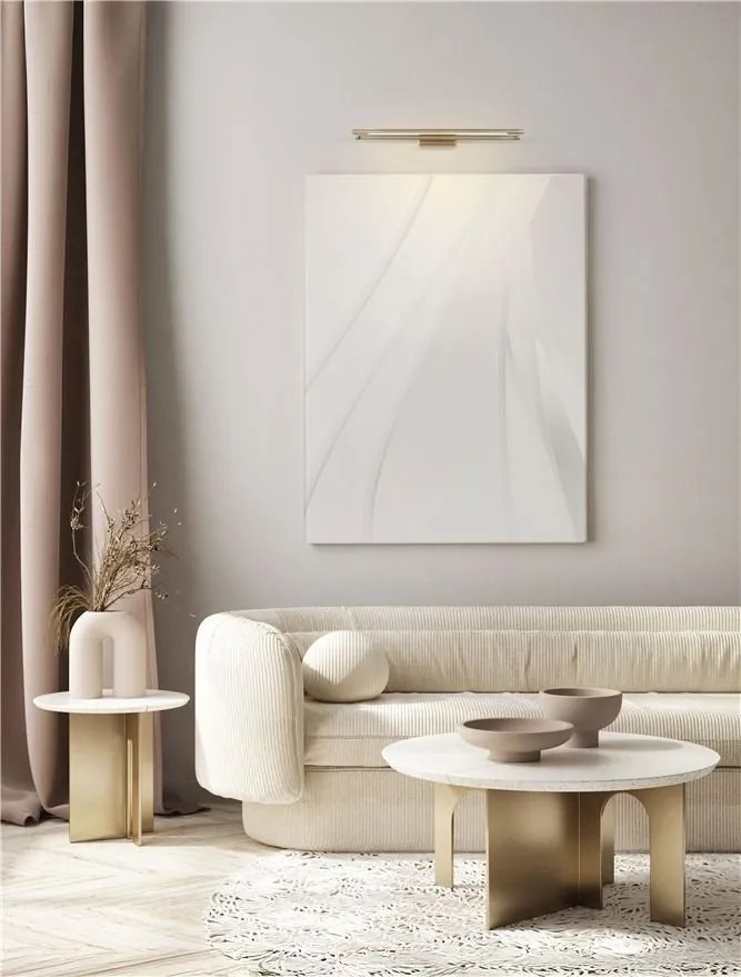 Aplica de perete LED stil minimalist OLAS aurie