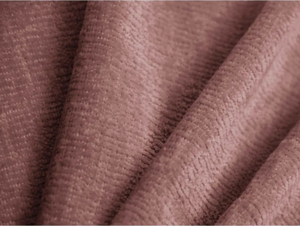 Pat roz tapițat cu spațiu de depozitare cu somieră 90x200 cm Amy – Micadoni