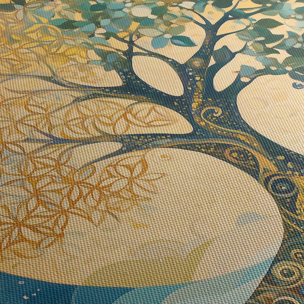 Tablou – Arborele vieții în lună (90x60 cm)