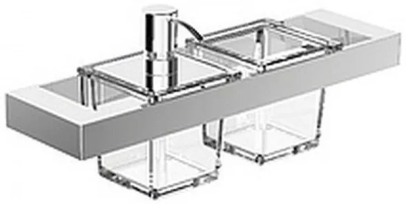 Set accesorii baie, 3 piese, Emco Liaison, crom, 186500101