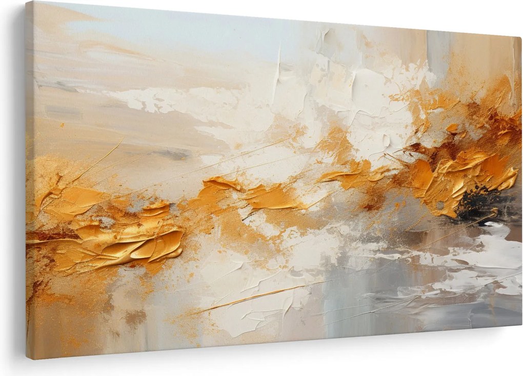 Tablou - Textura aurie (90x60 cm)