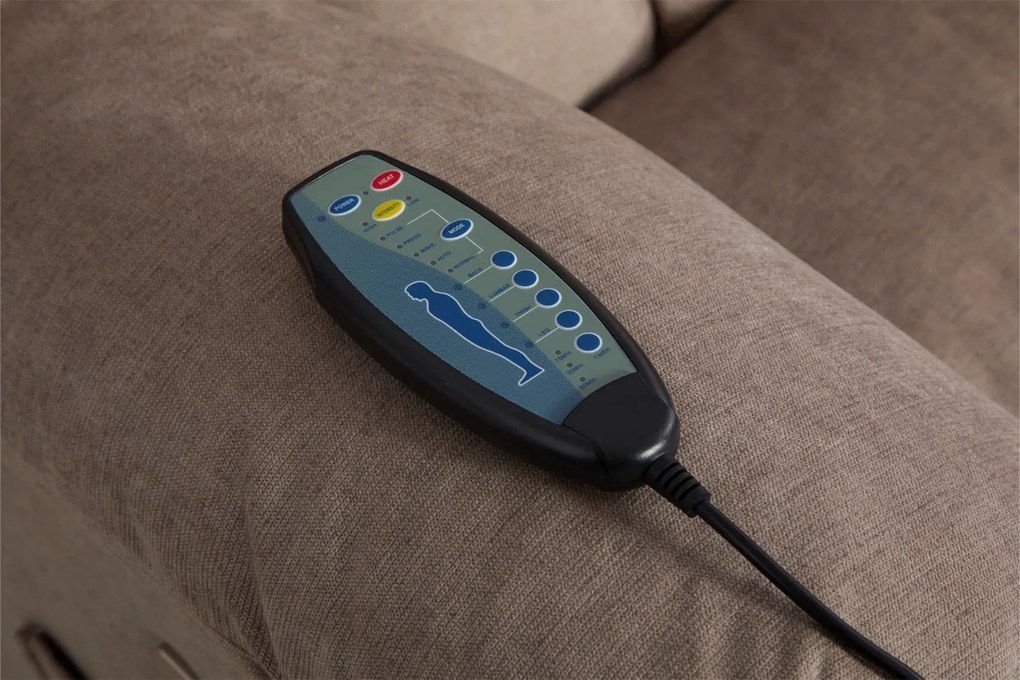 Fotoliu recliner electric dumonde cu funcție de balansare ,rotire și masaj în 8 puncte Novera