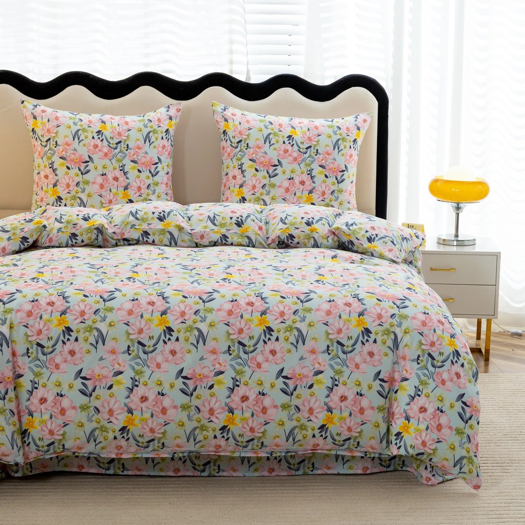 Lenjerie de pat din microfibra GARDENIA, colorata Dimensiune lenjerie de pat: 70 x 80 cm | 140 x 200 cm